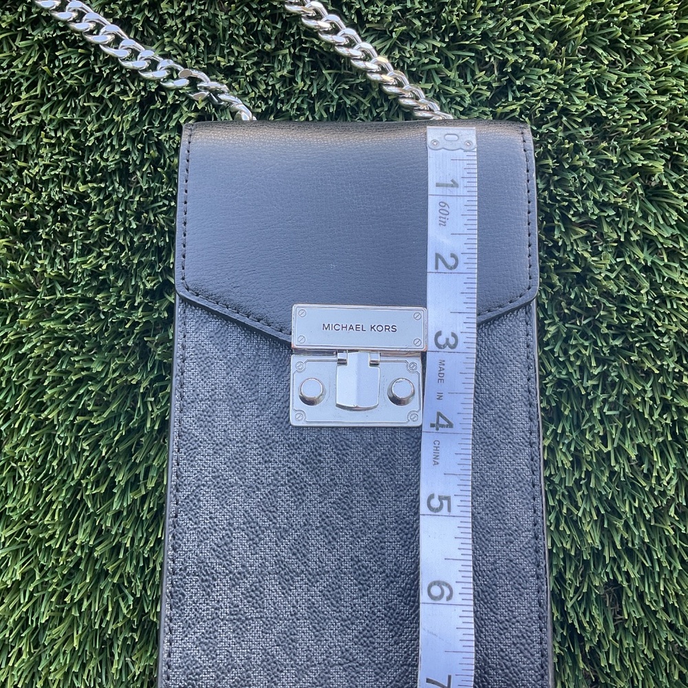 Michael Kors MK LOGO Crossbody Purse - Black - Picture 6 of 6